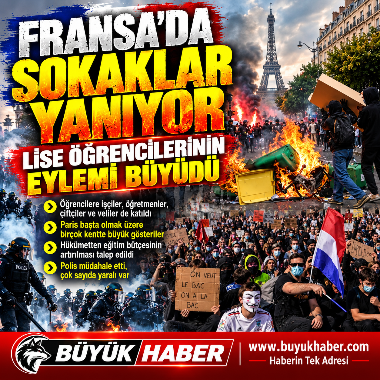 fransa öğrenci